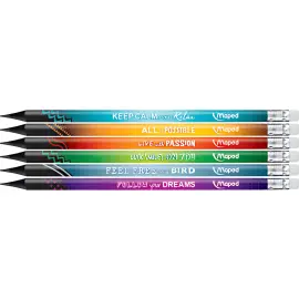 MAPED Crayon graphite BLACK'PEPS ENERGY, duret&eacute;: HB, pot 72 photo du produit