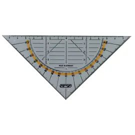 Equerre g&eacute;om&eacute;trique - hypot&eacute;nuse 160 mm - Herlitz photo du produit