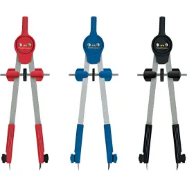 5 FABER-CASTELL Grand compas, assorti photo du produit