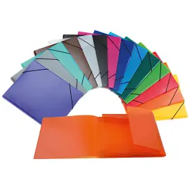 HERMA Chemise à élastiques, PP, A3, vert clair translucide photo du produit