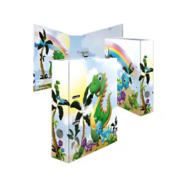 HERMA Classeur &agrave; levier &agrave; motifs pour maternelle Dinosaures, photo du produit