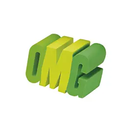 WESTCOTT Gomme en plastique OMG, vert photo du produit