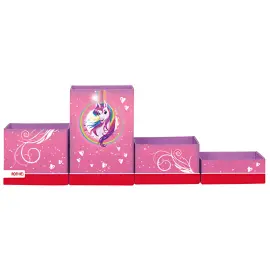 ROTH Set de pots à crayons 'Footballeur', en carton, 4 pots photo du produit