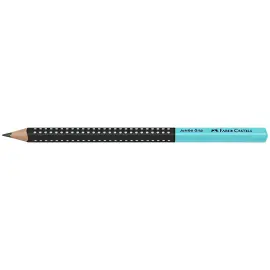 FABER-CASTELL Crayon graphite Jumbo GRIP TWO TONE,turquoisee photo du produit