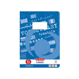 HERLITZ Cahier de vocabulaire x.book, A4, 2 colonnes, photo du produit