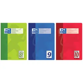 Oxford Cahier, format A5, lin&eacute;ature 4 / 4&egrave;me ann&eacute; scolaire, photo du produit