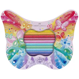 FABER-CASTELL Crayon de couleur triangulaire GRIP SPARKLE photo du produit