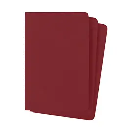 MOLESKINE Cahier, P/A6, lign&eacute;, carton, rouge photo du produit