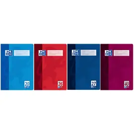 Cahier scolaire - format A4 - lin&eacute;ature 40/5 mm quadril - Oxford photo du produit