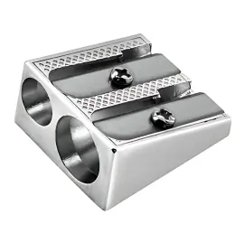 Wonday Taille-crayons double en m&eacute;tal 'TAILL'DUO', biseaut&eacute; photo du produit