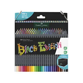FABER-CASTELL Crayon de couleur Black Edition, &eacute;tui de 36 photo du produit