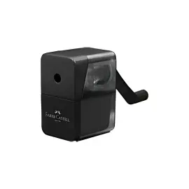 FABER-CASTELL Machine à tailler, manuelle, 1 trou, noir photo du produit