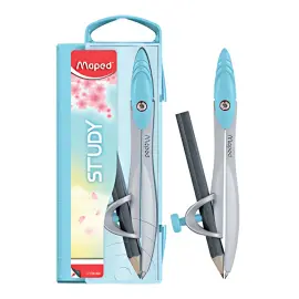 MAPED Coffret compas Study PASTEL, incl. bague universelle photo du produit