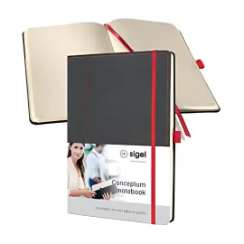 sigel Carnet de notes Conceptum Design Casual, A4, gris / photo du produit