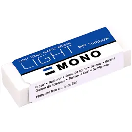 Tombow Gomme en plastique 'MONO light', blanc photo du produit
