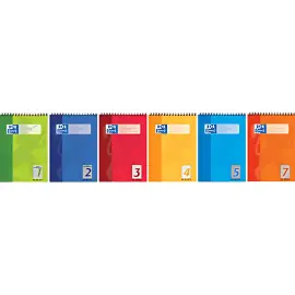 Oxford Bloc scolaire A5 avec en-t&ecirc;te en spirale, lin&eacute;atur 3 photo du produit