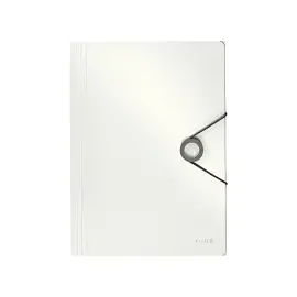 LEITZ Chemise à élastique Solid, A4, PP, rouge clair photo du produit