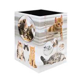 HERMA Corbeille &agrave; papier 'Chats', carton photo du produit