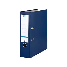 10 ELBA Classeur &agrave; levier smart Pro, dos: 80 mm, bleu fonc&eacute; photo du produit