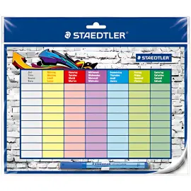 STAEDTLER Kit emploi du temps Lumocolor correctable, A4 photo du produit