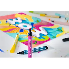 STABILO Feutre Pen 68 MAX, bleu azur photo du produit