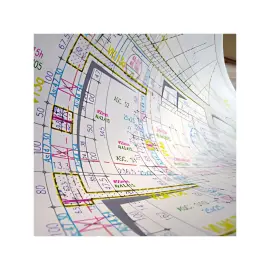 250 CANSON Papier jet d'encre CAD opaque, A2, 90 g/m2, blanc photo du produit