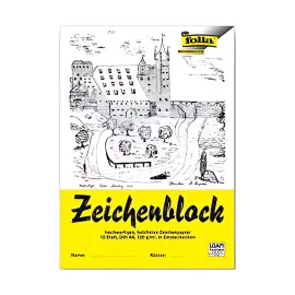 folia Bloc &agrave; dessiner, A3, 120 g/m2, 10 feuilles photo du produit