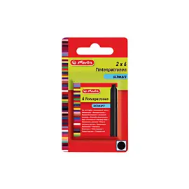 HERLITZ Cartouches d'encre, bleu royal photo du produit