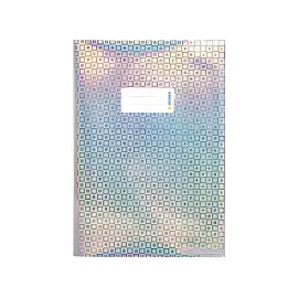 10 HERMA Prot&egrave;ge-cahier 'Glamour', A4, film brillant, argent photo du produit