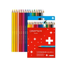 CARAN D'ACHE Crayons de couleur Swisscolor Aquarelle photo du produit