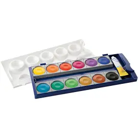 Bo&icirc;te de peinture standard d'&eacute;cole K12 - 12 couleurs - Pelikan photo du produit
