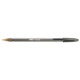 Stylos - bille cristal &eacute;criture moyenne 0.5mm encre noir - Bic photo du produit