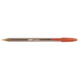 Stylo-bille bic cristal &eacute;criture moyenne 0.5mm rouge photo du produit
