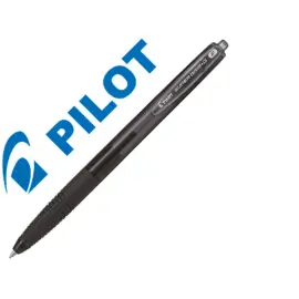 Stylo-bille pilot super grip g retractable pointe fine noir photo du produit