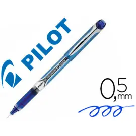 Stylos v7 grip &eacute;criture moyenne 0.5mm clip m&eacute;tal - Bleu - Pilot photo du produit