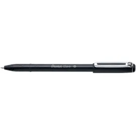 Stylos - bille izee &agrave; capuchon pointe 1mm noir rechargeable - Pentel photo du produit