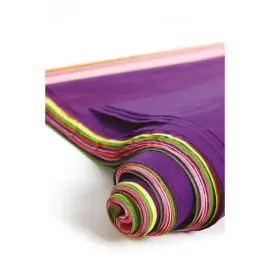 Papier de soie maildor 50x75cm 18g/m2 coloris assortis rouleau 24f - Clairefontaine photo du produit