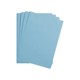 Feuille papier maya 270g 500x700mm bleu ciel 25u - Clairefontaine photo du produit