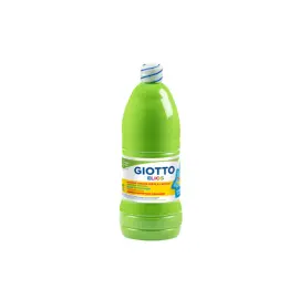 Flacon 1L gouache Elios - Vert clair - Giotto photo du produit