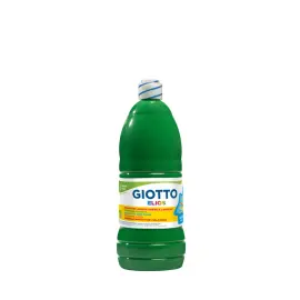 Flacon 1L gouache elios - Vert vif - Giotto photo du produit