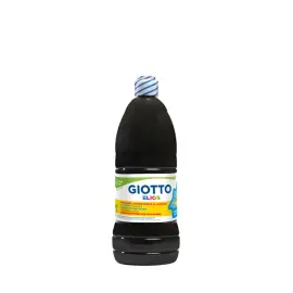 Flacon 1L gouache elios - Noir - Giotto photo du produit