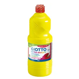 Flacon 1L gouache - Jaune - Giotto photo du produit