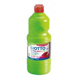 Flacon 1L gouache elios - Vert printemps - Giotto photo du produit