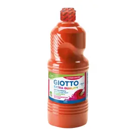 Flacon 1L gouache - Rouge vif - Giotto photo du produit
