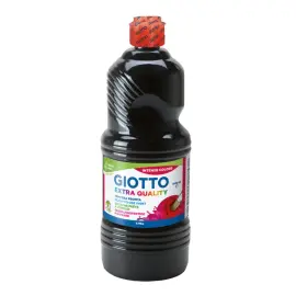Flacon 1L gouache - Noir - Giotto photo du produit