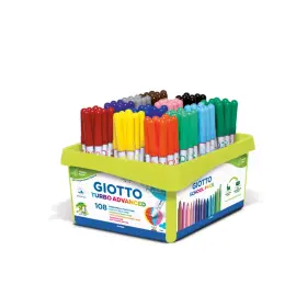 Classpack feutres turbo advanced 108 unit&eacute;s coloris assortis - Giotto photo du produit