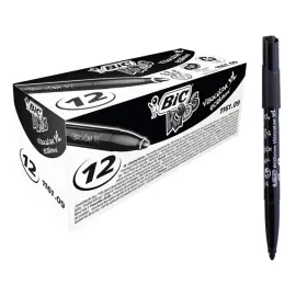 Kids visa color xl coloriage encre lavable noir large pointe - Bic photo du produit