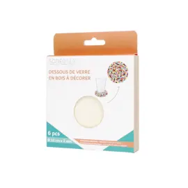 Personnages en bois loolipo 7 cm - 10 pcs - 1 coloris - Sodertex loolipo photo du produit