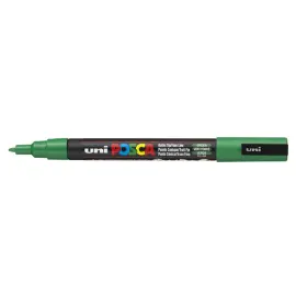 Marqueur pc3m base eau pointe conique fine vert - Posca photo du produit