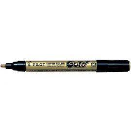 Marqueurs feutre permanent encre m&eacute;tallique or pointe 4.5mm - Pilot photo du produit